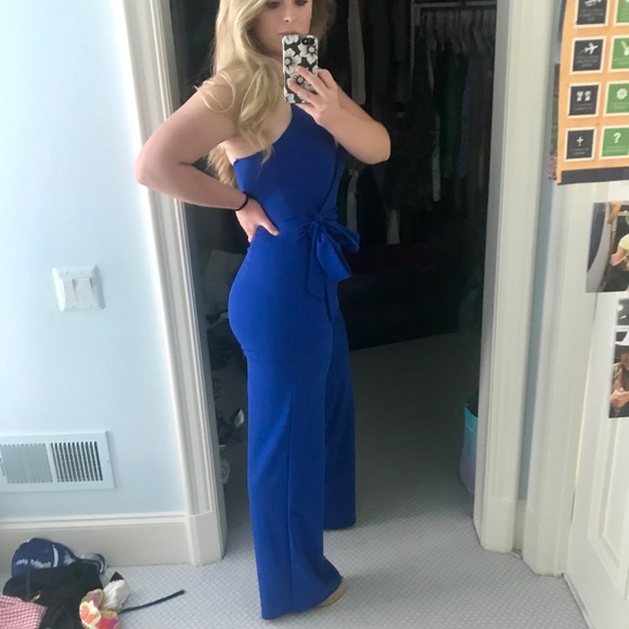 Royal Blue jumpsuit. In excellent condition! - Picture 2 of 2